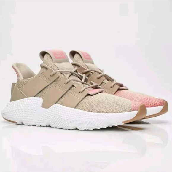 ADIDAS PROPHERE TRACE KHAKI CARGO BEIGE Pink SIZE 6 Men Or 7.5 Women - Picture 1 of 14